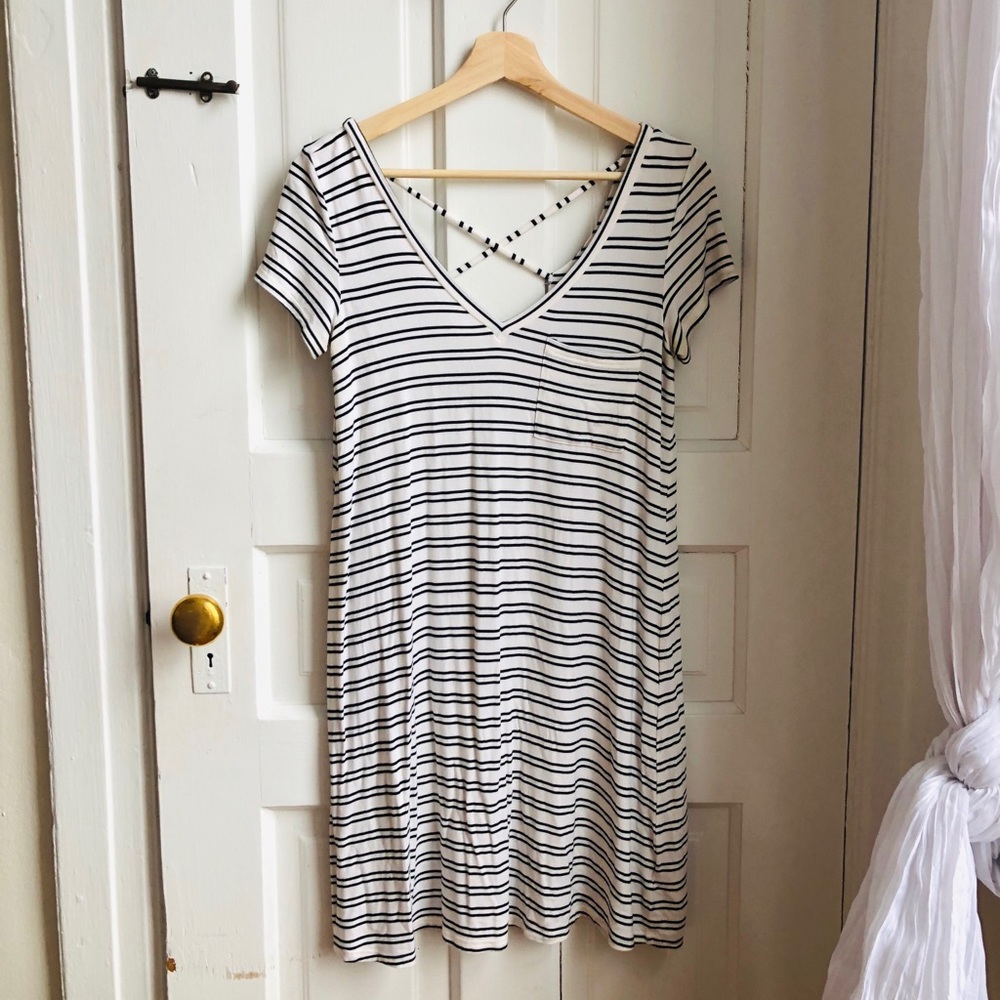 AEO Striped T-shirt dress